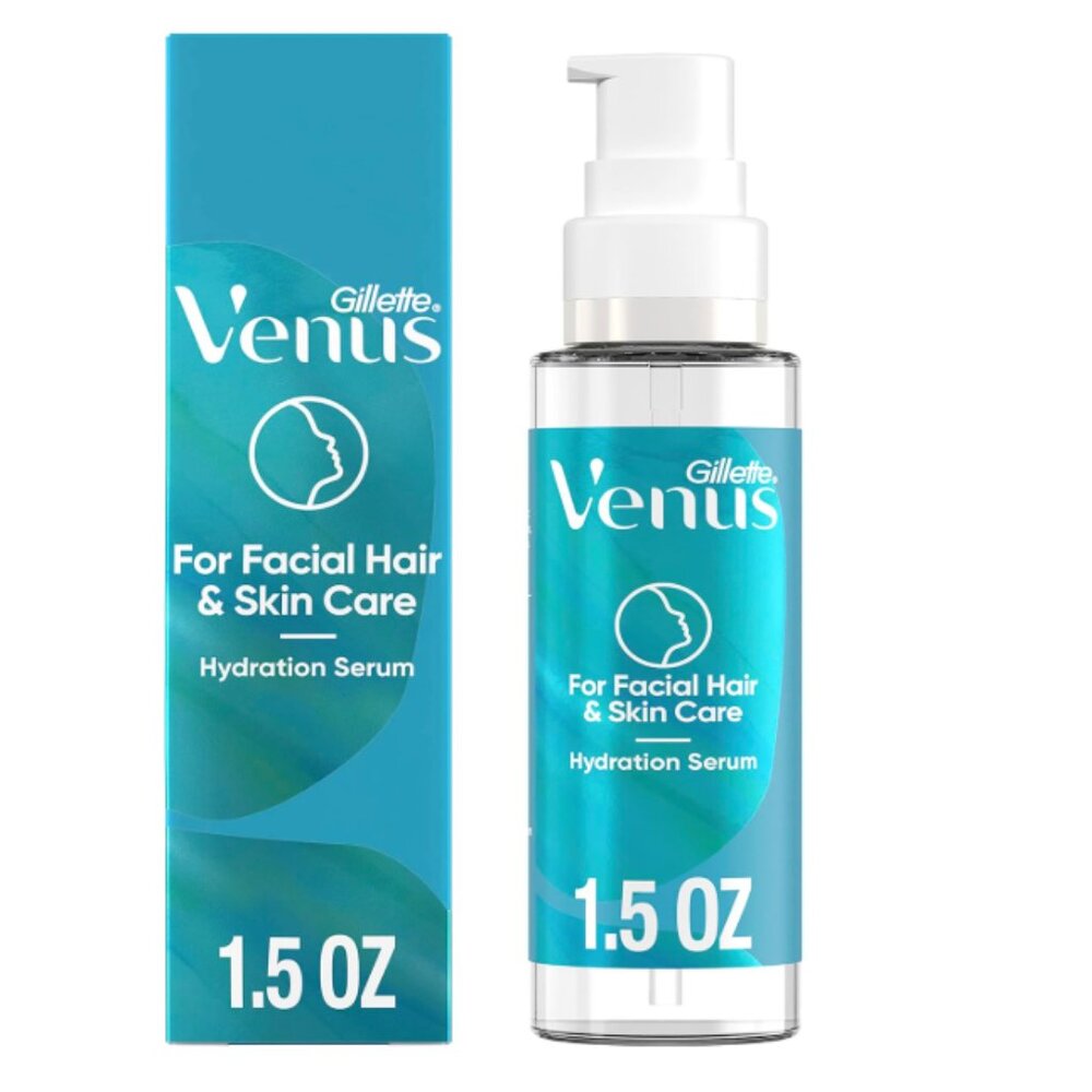 NEW-Gillette Venus Facial Hydration Serum with a Touch of Hyaluronic Acid